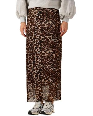 Ydence Rokken ,Bruin ,Polyester Bruine Maxi Rok Safia