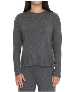 Pennyblack Round-Neck Knitwear - Grey