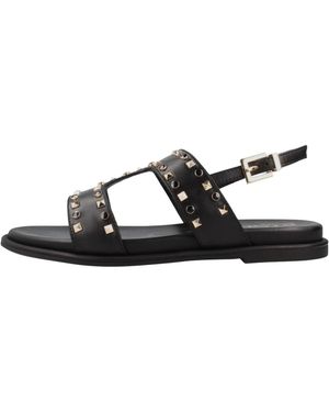 Stonefly Flat Sandalen - Schwarz