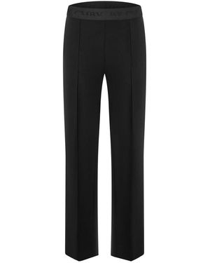 Cambio Straight Trousers - Black