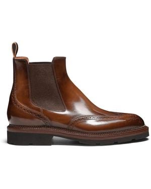 Santoni Chelsea Boots - Marrone