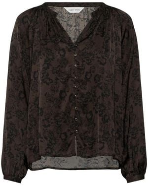 Part Two Doaapw Bluse - Schwarz