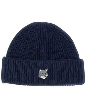 Maison Kitsuné Beanies - Blu