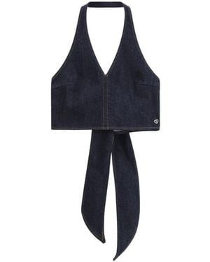 Please Sleeveless Tops - Negro