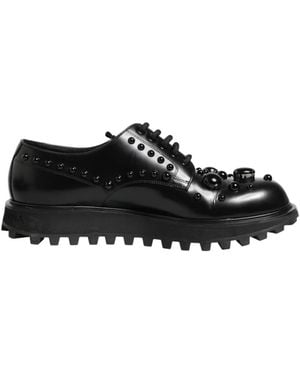 Dolce & Gabbana Laced Shoes - Black