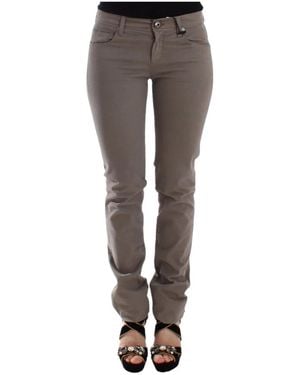 Ermanno Scervino Slim-Fit Trousers - Grey