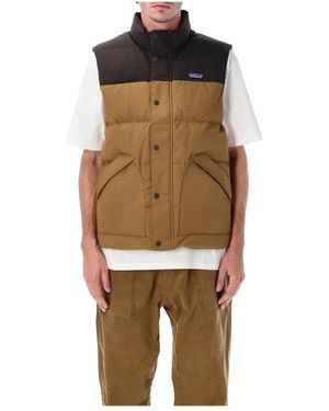Patagonia Vintage Donzen Bodywarmer Voor Koud Weer - Bruin