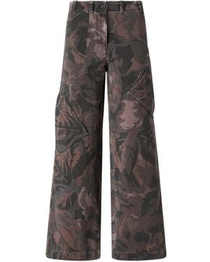 Pinko Wide Trousers - Grigio