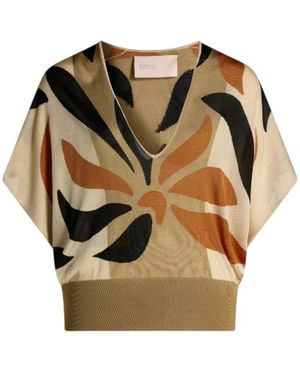 Circus Hotel V-Neck Knitwear - Green