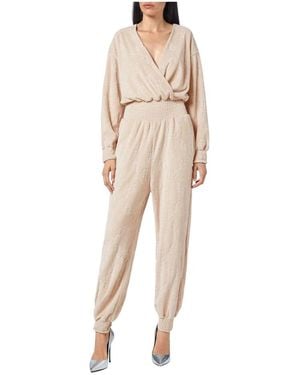 Philipp Plein Playsuits - Natural