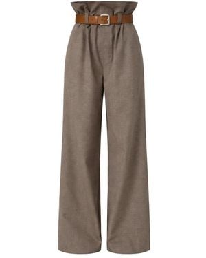Moschino Wide Trousers - Brown