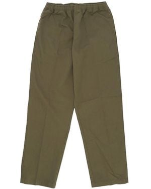 Obey Straight Trousers - Green