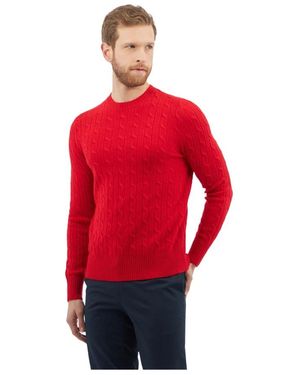 Brooks Brothers Round-Neck Knitwear - Red