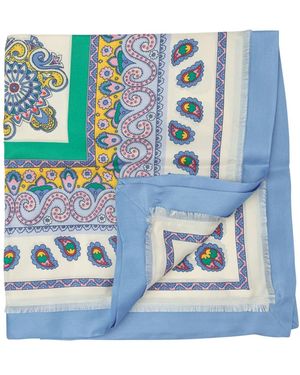 Etro Silky Scarves - Blu