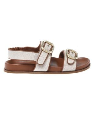 Baldinini Flat Sandals - Brown