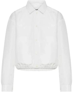 Jil Sander Bomber Jackets - White