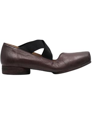Uma Wang 25Mm Vierkante Ballerina'S - Bruin