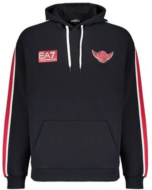 EA7 Hoodies - Bleu