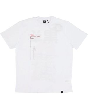 DOLLY NOIRE Musashi Tee Weißes Herren T-Shirt