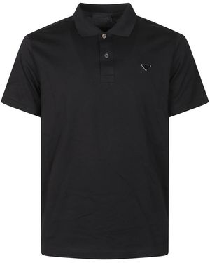 Prada Tops ,Zwart ,Katoen Polo M/C