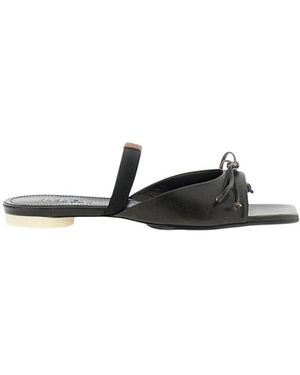 MM6 by Maison Margiela Sliders - Black