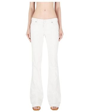 DSquared² Straight Trousers - White