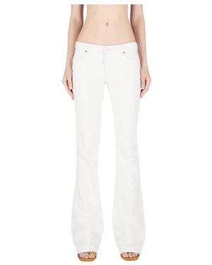 DSquared² Straight Trousers - White