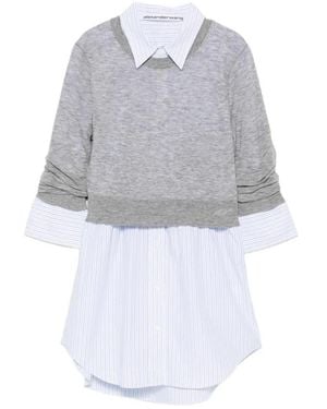 Alexander Wang Shirt Dresses - Bianco