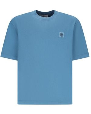 Stone Island T-Shirts - Azul