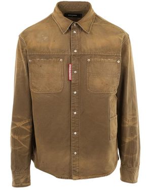 DSquared² Denim Shirts - Verde