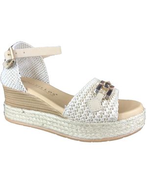Pitillos Wedges - Blanco