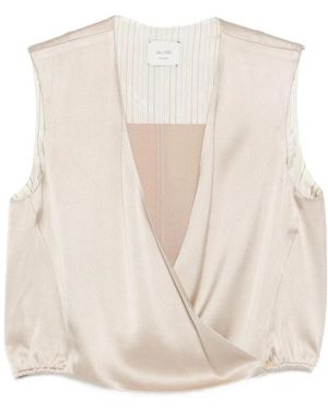 Alysi Tops ,Sleeveless Tops - Naturel