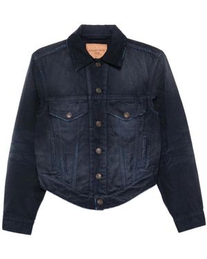Balenciaga Denim Jackets - Blue