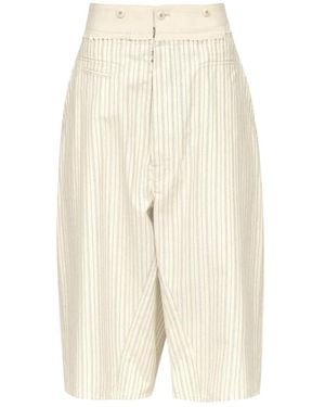 Maison Margiela Long Shorts - Neutro