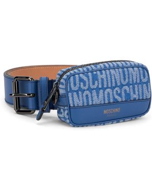 Moschino Belt Bags - Azul