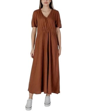 B.Young Maxi Dresses - Marrone