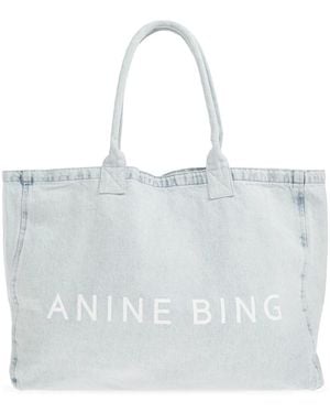 Anine Bing Tote Bags - Blue