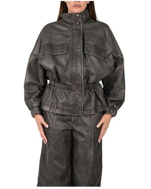 PINKO Jassen ,Grijs ,Polyester Barkeria Blouson