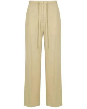 Rohe Straight Trousers - Natural