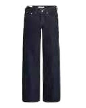 Levi's Jeans ,Zwart ,Katoen Low Loose Jeans - Blauw