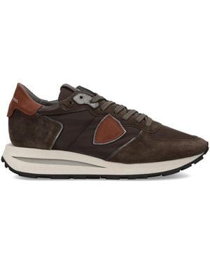 Philippe Model Tropez Haute Running - Bruin