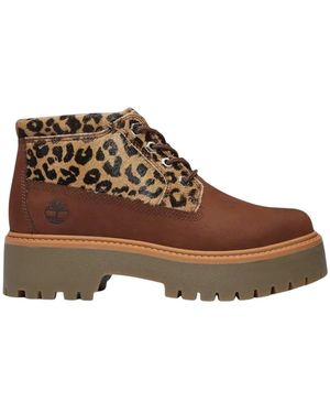 Timberland Schoenen ,Bruin ,Leer Stone Street Chukka Boot