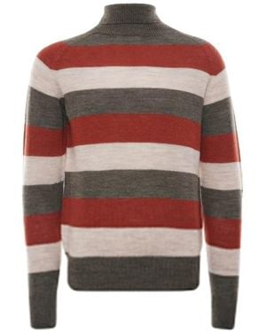 Nigel Cabourn Turtlenecks - Rosso
