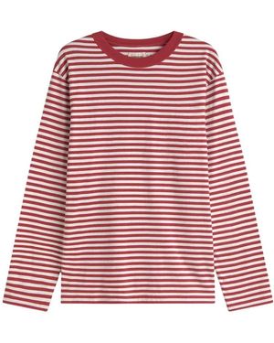 Thinking Mu Tops ,Veelkleurig ,Long Sleeve Top - Rood