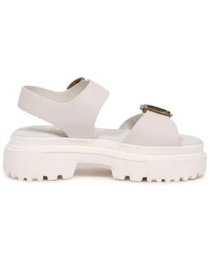 Hogan Flat Sandals - White