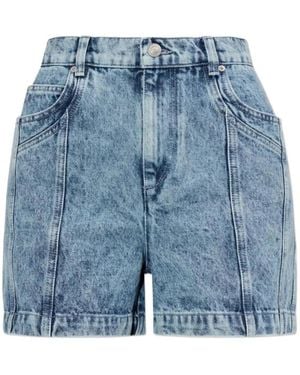 Isabel Marant Denim Shorts - Azul