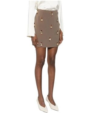 Isabelle Blanche Short Skirts - Naturel