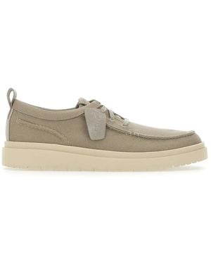 Clarks Laced Shoes - Gray