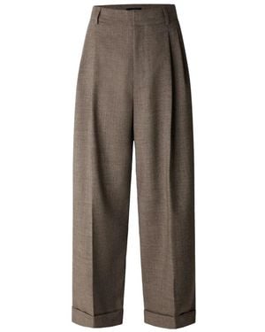 Soeur Wide Trousers - Brown