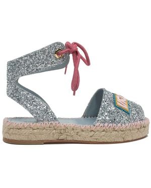 Chiara Ferragni Flat Sandals - Blue